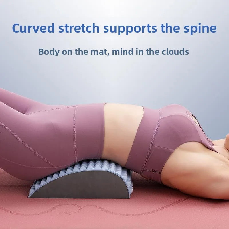 Back Stretcher Pillow Lumbar Support for Lower Back Pain Relief Herniated Disc Sciatica Posture Corrector Chronic Pain