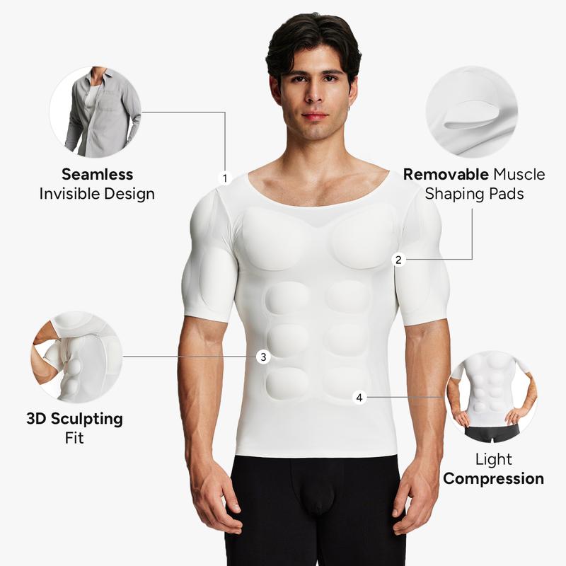 Invisible Realistic Men's T-shirt