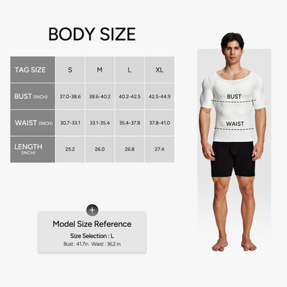 Invisible Realistic Men's T-shirt